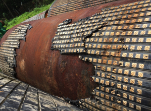Pulley Drum Conveyor Bermasalah Terkelupas