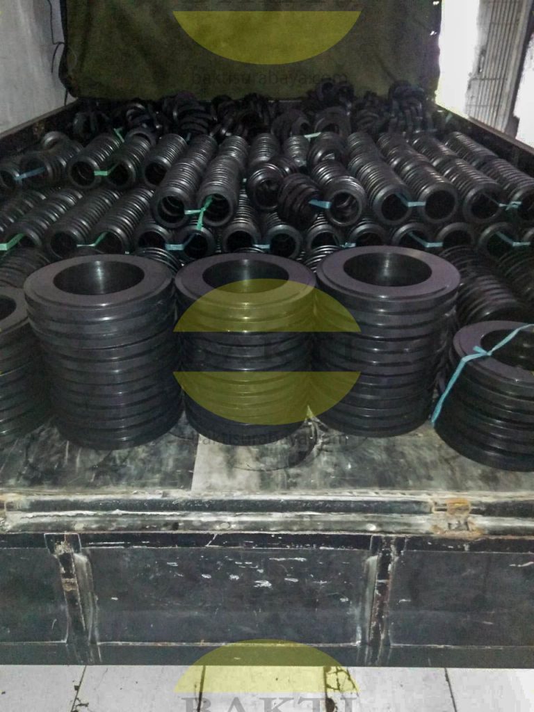 Karet Impact Roller Conveyor
